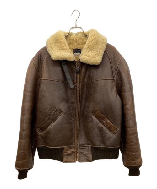 AVIREX（アヴィレックス）AVIREX (アヴィレックス) B-6ジャケット ブラウン サイズ:SIZE 40の古着・服飾アイテム