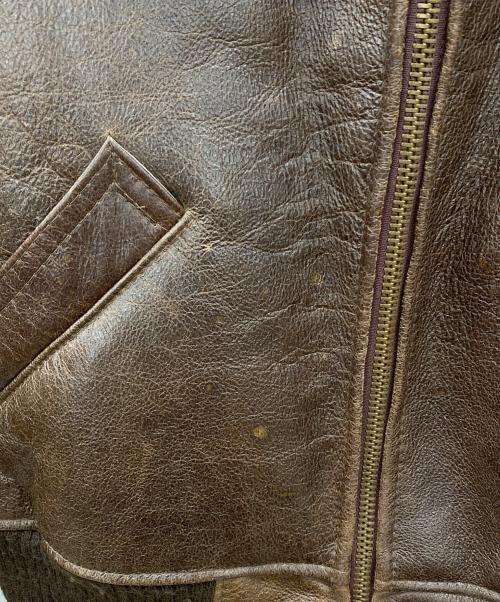 AVIREX（アヴィレックス）AVIREX (アヴィレックス) B-6ジャケット ブラウン サイズ:SIZE 40の古着・服飾アイテム