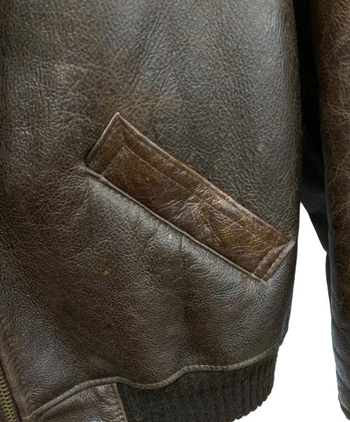 AVIREX（アヴィレックス）AVIREX (アヴィレックス) B-6ジャケット ブラウン サイズ:SIZE 40の古着・服飾アイテム