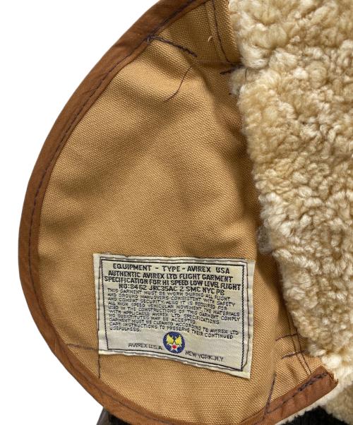 AVIREX（アヴィレックス）AVIREX (アヴィレックス) B-6ジャケット ブラウン サイズ:SIZE 40の古着・服飾アイテム
