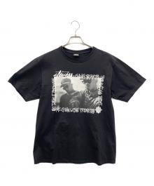 stussy（ステューシー）の古着「半袖カットソー」｜ブラック