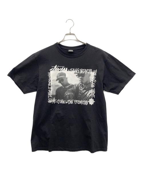 stussy（ステューシー）stussy (ステューシー) 半袖カットソー ブラック サイズ:Mの古着・服飾アイテム