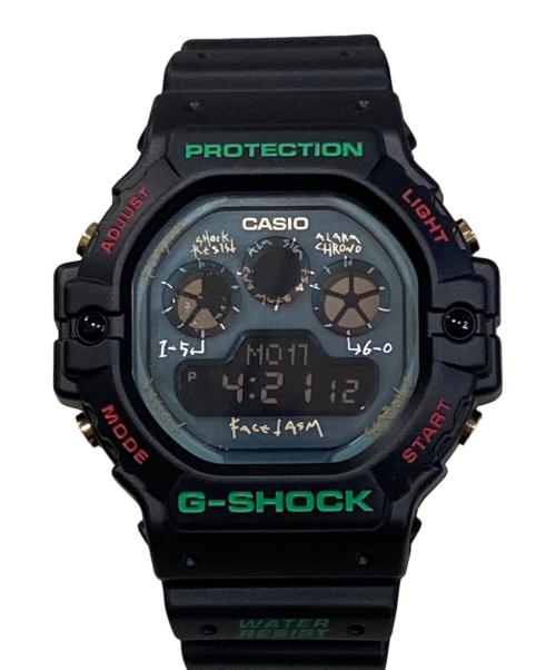 CASIO（カシオ）CASIO (カシオ) FACETASM (ファセッタズム) リストウォッチ ブラックの古着・服飾アイテム