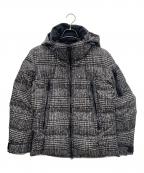 BLACK LABEL CRESTBRIDGEブラックレーベル クレストブリッジ）の古着「ダウンジャケット」｜ホワイト×ブラック