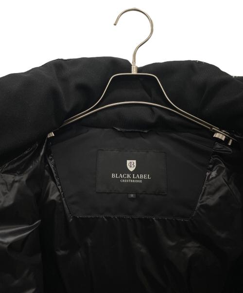 BLACK LABEL CRESTBRIDGE（ブラックレーベル クレストブリッジ）BLACK LABEL CRESTBRIDGE (ブラックレーベル クレストブリッジ) ダウンジャケット ホワイト×ブラック サイズ:Ｍの古着・服飾アイテム
