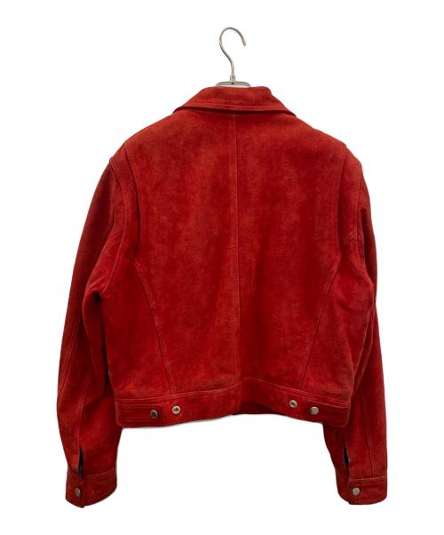 HAROLD'S GEAR（ハロルズギア）HAROLD'S GEAR (ハロルズギア) レザージャケット レッド サイズ:Sの古着・服飾アイテム