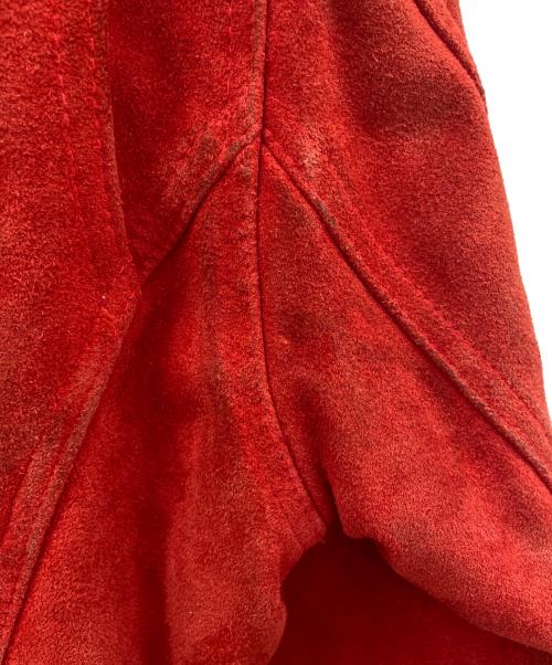 HAROLD'S GEAR（ハロルズギア）HAROLD'S GEAR (ハロルズギア) レザージャケット レッド サイズ:Sの古着・服飾アイテム