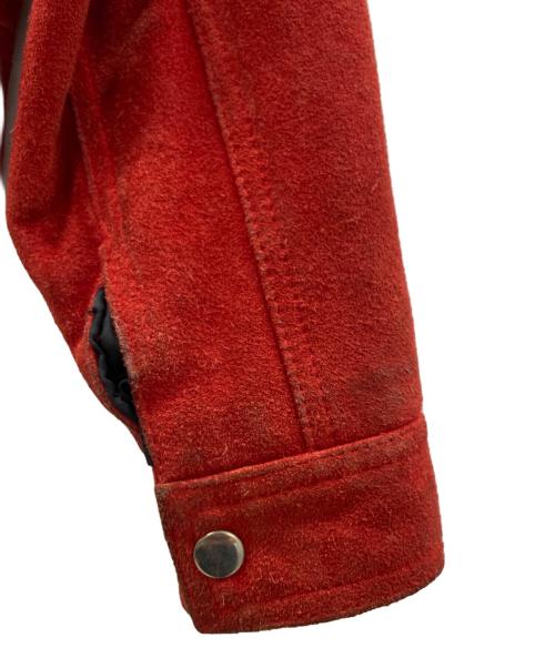 HAROLD'S GEAR（ハロルズギア）HAROLD'S GEAR (ハロルズギア) レザージャケット レッド サイズ:Sの古着・服飾アイテム