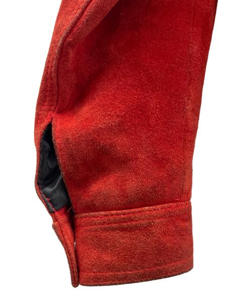 HAROLD'S GEAR（ハロルズギア）HAROLD'S GEAR (ハロルズギア) レザージャケット レッド サイズ:Sの古着・服飾アイテム