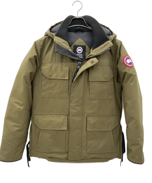 CANADA GOOSE（カナダグース）CANADA GOOSE (カナダグース) ダウンジャケット MAITLAND PARKA(メイトランド パーカ） オリーブ サイズ:Mの古着・服飾アイテム