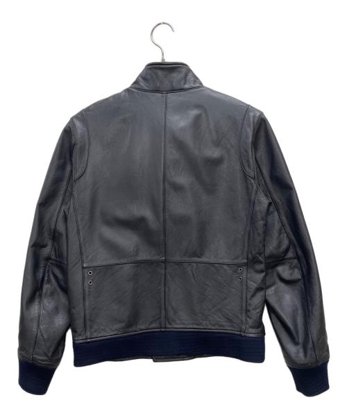 AMERICAN RAG CIE（アメリカンラグシー）AMERICAN RAG CIE (アメリカンラグシー) レザージャケット ブラック サイズ:3の古着・服飾アイテム