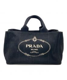 PRADA（プラダ）の古着「2WAYショルダーバッグ　カパナM」｜ブラック