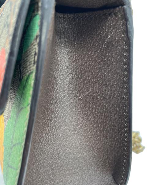 GUCCI（グッチ）GUCCI (グッチ) チェーンショルダーバッグ　パドロックGGスプリーム ブラウンの古着・服飾アイテム