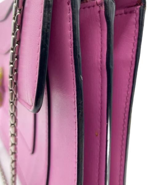 BVLGARI（ブルガリ）BVLGARI (ブルガリ) チェーンショルダーバッグ　セルペンティ ピンクの古着・服飾アイテム