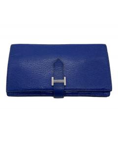 中古・古着通販】HERMES (エルメス) レザーマネークリップ オレンジ