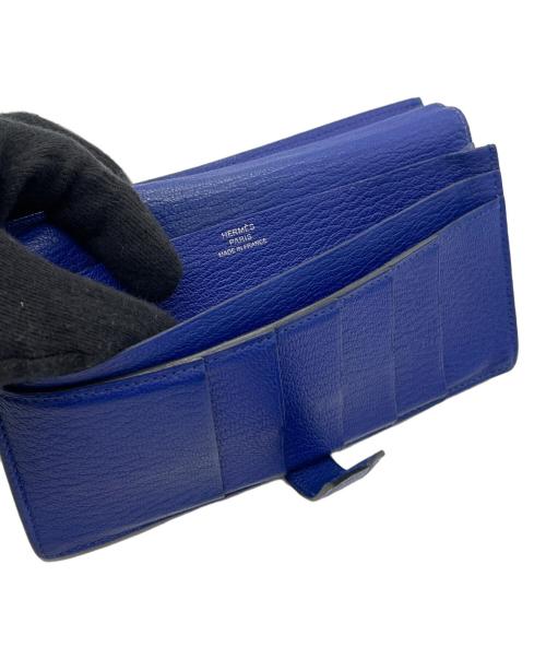 HERMES（エルメス）HERMES (エルメス) 2つ折り財布 ブルーの古着・服飾アイテム