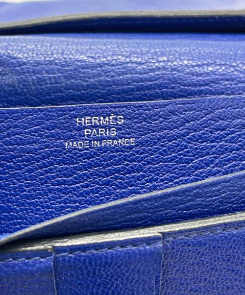 HERMES（エルメス）HERMES (エルメス) 2つ折り財布 ブルーの古着・服飾アイテム