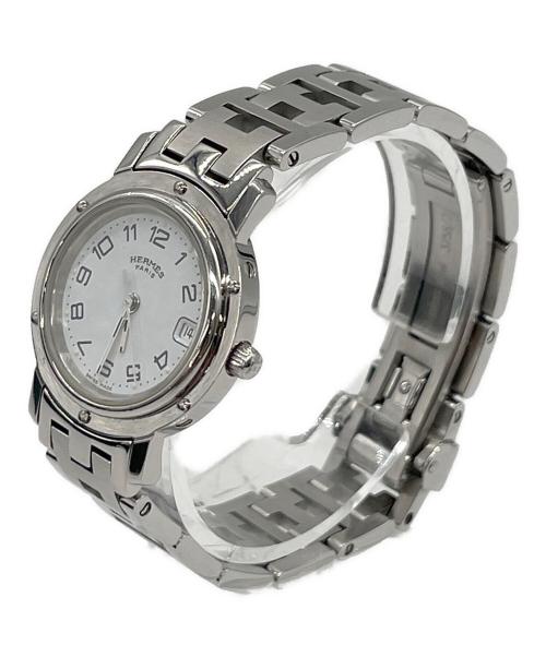 HERMES（エルメス）HERMES (エルメス) リストウォッチ ホワイトの古着・服飾アイテム