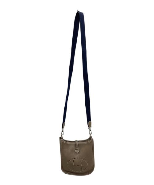 HERMES（エルメス）HERMES (エルメス) ショルダーバッグ エトゥープの古着・服飾アイテム