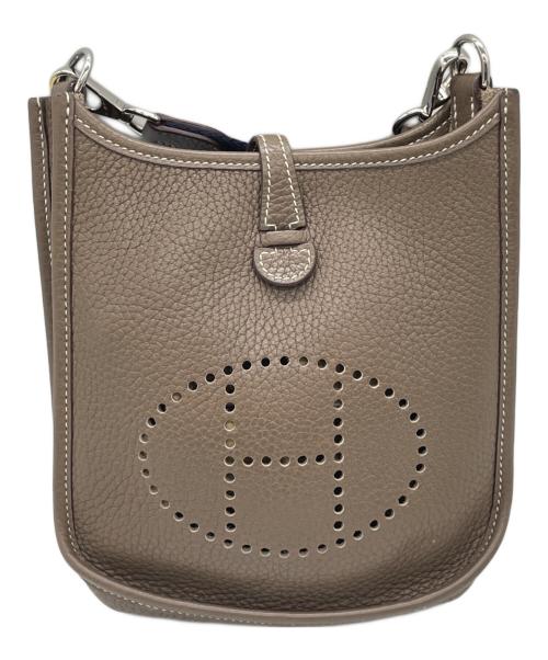 HERMES（エルメス）HERMES (エルメス) ショルダーバッグ エトゥープの古着・服飾アイテム