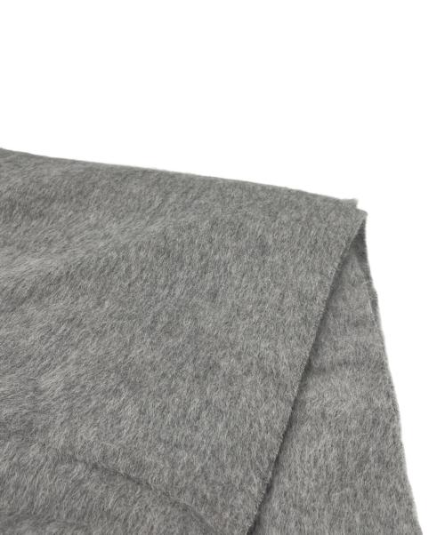 ASAUCE MELER（アソースメレ）ASAUCE MELER (アソースメレ) マフラー グレーの古着・服飾アイテム