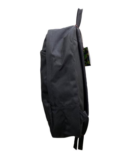 BAPE BY A BATHING APE（ベイプバイアベイシングエイプ）BAPE BY A BATHING APE (ベイプバイアベイシングエイプ) バックパック ブラックの古着・服飾アイテム