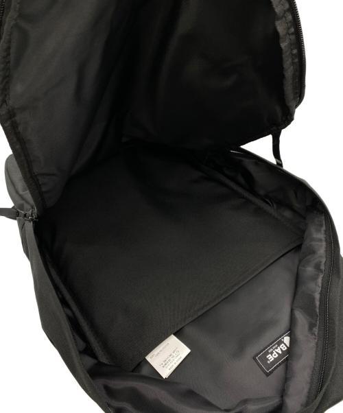 BAPE BY A BATHING APE（ベイプバイアベイシングエイプ）BAPE BY A BATHING APE (ベイプバイアベイシングエイプ) バックパック ブラックの古着・服飾アイテム