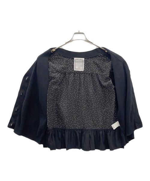 BEARDSLEY（ビアズリー）BEARDSLEY (ビアズリー) 厚手カーディガン ブラック サイズ:FREEの古着・服飾アイテム