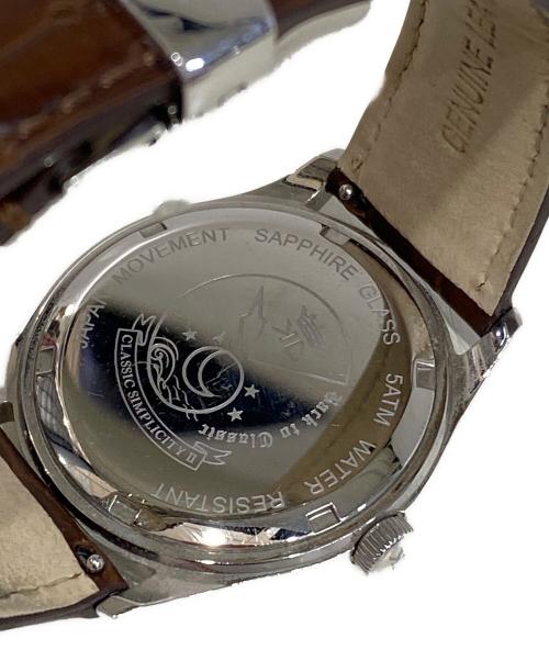 KARL-LEIMON（カルレイモン）KARL-LEIMON (カルレイモン) リストウォッチ ホワイトの古着・服飾アイテム