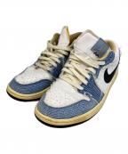 NIKEナイキ）の古着「ローカットスニーカー」｜ブルー×ホワイト