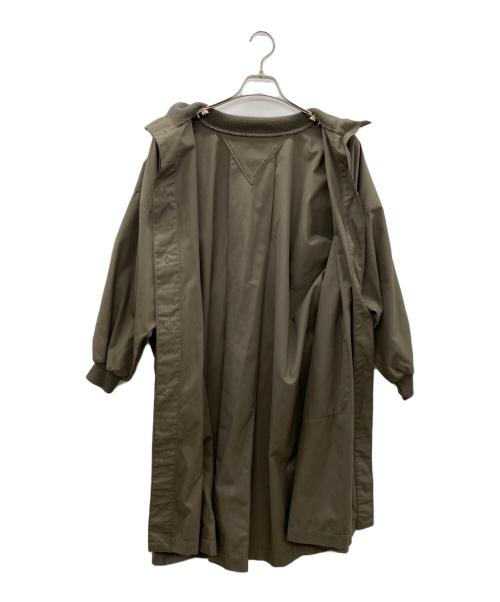 im MIYAKE DESIGN STUDIO（イッセイミヤケデザインスタジオ）im MIYAKE DESIGN STUDIO (イッセイミヤケデザインスタジオ) スタンドカラーコート ブラウン サイズ:Mの古着・服飾アイテム