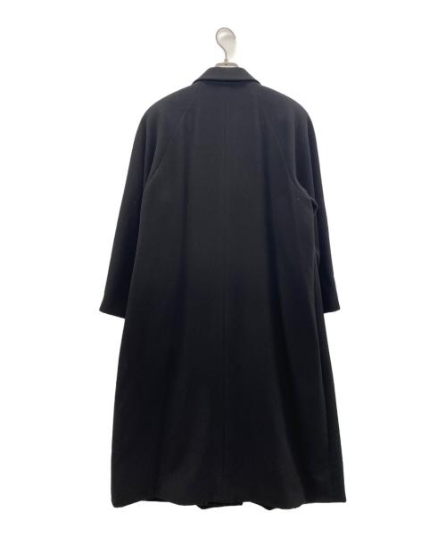 boulogbe（ブーローニュ）boulogbe (ブーローニュ) ピュアカシミヤコート ブラック サイズ:9の古着・服飾アイテム