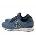NEW BALANCE (ニューバランス) スニーカー ブルー×ブラック サイズ:28.5：18000円