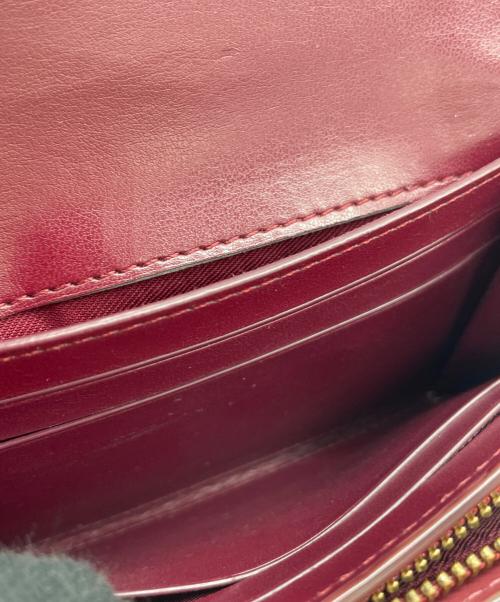 COACH（コーチ）COACH (コーチ) 2つ折り財布 レッドの古着・服飾アイテム