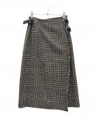 O'NEIL OF DUBLINオニールオブダブリン）の古着「巻きスカート」｜グレー