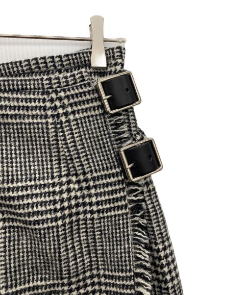 O'NEIL OF DUBLIN（オニールオブダブリン）O'NEIL OF DUBLIN (オニールオブダブリン) 巻きスカート グレー サイズ:SIZE US 8の古着・服飾アイテム