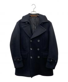 SCYEBASICS（サイベーシックス）の古着「Pコート」｜ブラック