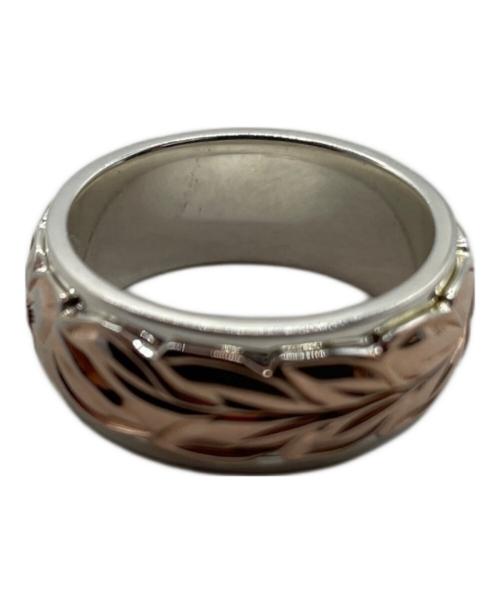 ハワイアンジュエリー（ハワイアンジュエリー）ハワイアンジュエリー (ハワイアンジュエリー) 2トーンカラーリング シルバー サイズ:14号の古着・服飾アイテム