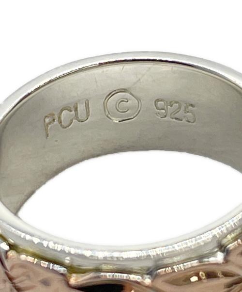 ハワイアンジュエリー（ハワイアンジュエリー）ハワイアンジュエリー (ハワイアンジュエリー) 2トーンカラーリング シルバー サイズ:14号の古着・服飾アイテム