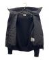 MONCLER (モンクレール) 切替ニットダウンジャケット ブラック サイズ:S：60000円