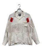 BUDSPOOL×Gakkinバッズプール×ガッキン）の古着「長袖シャツ」｜ベージュ