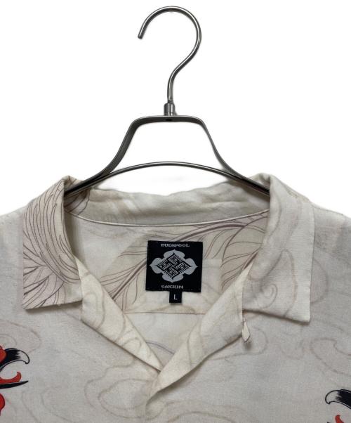 BUDSPOOL（バッズプール）BUDSPOOL (バッズプール) Gakkin (ガッキン) 長袖シャツ ベージュ サイズ:Lの古着・服飾アイテム