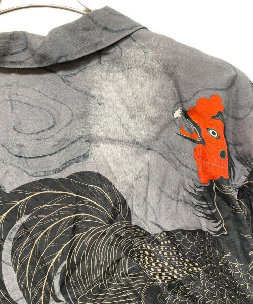 BUDSPOOL（バッズプール）BUDSPOOL (バッズプール) Gakkin (ガッキン) 半袖シャツ ブラック サイズ:Ｌの古着・服飾アイテム