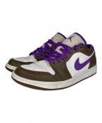 NIKEナイキ）の古着「AIR JORDAN1」｜パープル×ブラウン