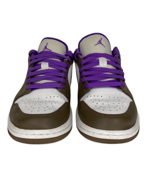 NIKE（ナイキ）NIKE (ナイキ) AIR JORDAN1 パープル×ブラウン サイズ:27の古着・服飾アイテム