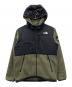 THE NORTH FACE（ザ ノース フェイス）の古着「フリースパーカー」｜ブラック×オリーブ