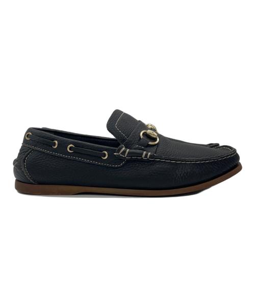 GUCCI（グッチ）GUCCI (グッチ) ビットローファー ブラック×ブラウン サイズ:40の古着・服飾アイテム