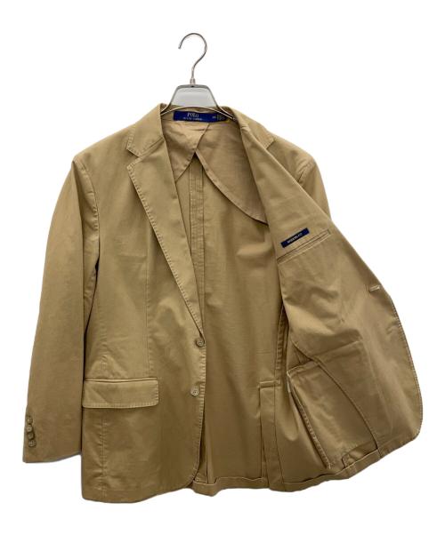 POLO RALPH LAUREN（ポロ・ラルフローレン）POLO RALPH LAUREN (ポロ・ラルフローレン) テーラードジャケット ベージュ サイズ:38の古着・服飾アイテム