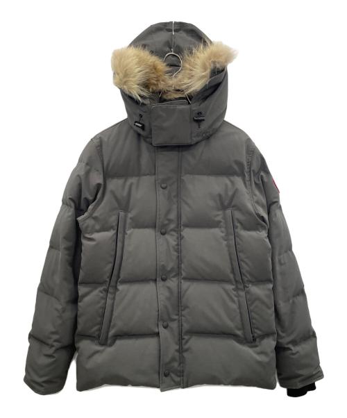 CANADA GOOSE（カナダグース）CANADA GOOSE (カナダグース) WYNDHAM PARKA グレー サイズ:Ｍの古着・服飾アイテム