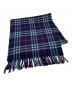 Burberry's (バーバリーズ) カシミヤマフラー ネイビー：6000円